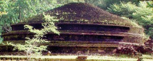 Kaludiyapokuna a historical archaelogical site in Dambulla that was plundered last year.  Pic by Kanchana Kumara Ariyadasa