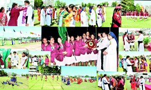 Rev. Fr. Ranjith Madurawela, the General Manager of Catholic Private Schools for Western Province was the chief guest of the 48th annual inter-house sports meet 2013 of St. Lawrence Convent which was held on January 18.