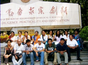 Second batch of students to Sun Yat Sen University from International     Scholar