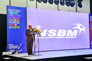 CEO - NSBM addressing the ceremony