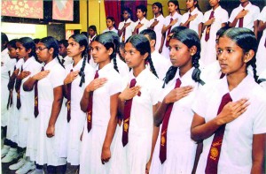 Board of Prefects taking Oath