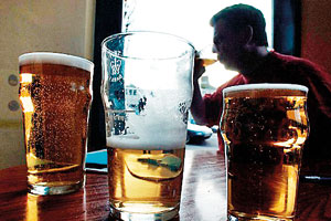 Lack of attention: The study's authors warned that risks attached to alcohol are under-emphasised by doctors