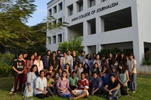 The Asian College of Journalism (ACJ) live-blogging team