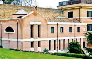 The monastery from where Pope Benedict XVI will retire from March 2013 is seen at the Vatican (REUTERS)