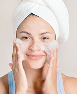 Keep your skin clean but take care not to over-wash