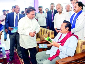 Fowarding of ‘Green University Town’ plan to His Excellency President Mahinda Rajapaksa
