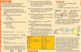 Fun Maths and Science