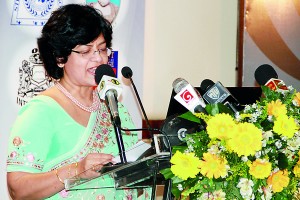 Welcome speech by Mrs. Priyanthi Seneviratne, Secretary G�� Public Relations and Communications of TISSL