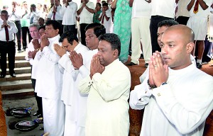 Laying the foundation stone for Green University Town