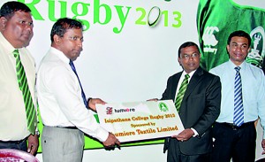 Lumiere will partner to sponsor Isipathana rugby this season.