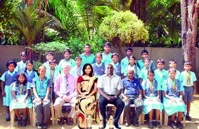 Lyceum Nugegoda excels at Schools Aquatic Novices