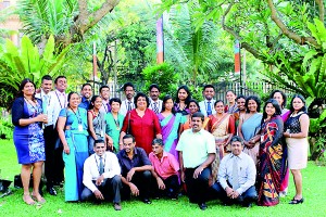 British Council staff with the Education UK team