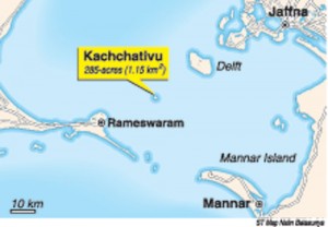 Kachchatheevu-map