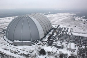 Indoor: ‘Tropical Islands’ is located inside this giant hangar - with the actual weather a far cry from the conditions inside