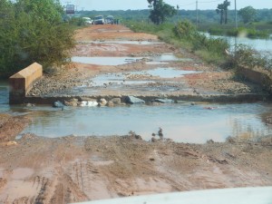 The chaotic state of A32 Jaffna Mannar trunk road