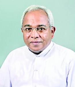 Rev.Fr. Bonnie Fernandupulle –Rector and The Principal of the  College