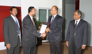 Ace Distriparks receiving training partner certificate