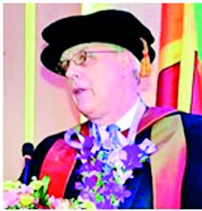 The Deputy Vice Chancellor of Buckinghamshire New University (BNU) - UK, Derek Godfrey,