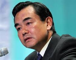 Wang Yi speaks at a symposium 'The Future of Asia' (Reuters)