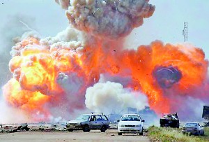 R2P: Nato air attack on Libya