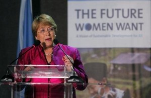 Chile's former President and UN Women Executive Director Michelle Bachelet  (REUTERS)