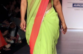 Priyanka Chopra during a fashion show