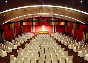 The conference hall