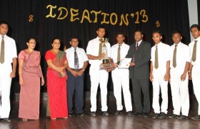 Royal College emerge overall winners at CA Sri Lanka sponsored Ideation 2013