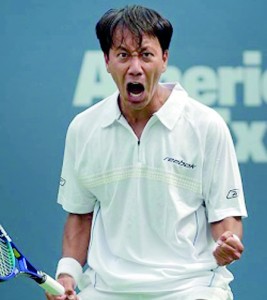 USA’s Michael Chang is a player who overcame a number of  tough situations to win many international titles.