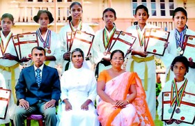 St Mary’s Matara excel at Shotokan Karate meet