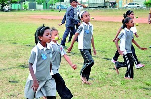 Girls (junior) Lime and Spoon Race