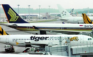Tiger Airways planes