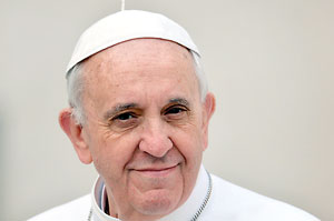 Pope Francis: Determined to  shake things up a bit