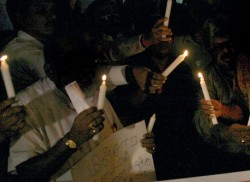 Night vigil against CEB’s daylight robbery