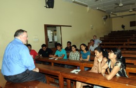 Mark visits the Institute of Chemistry