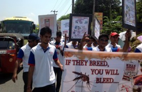 An awareness walk  to“Keep Kandy City clean and green” by BCAS  campus