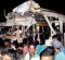 25 injured in bus-train collision at unprotected crossing