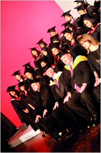 Interior Degree graduates at the last Convocation