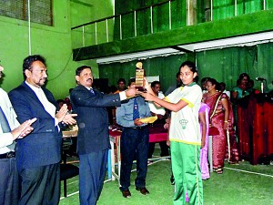 The Girls’ Super A Division Champions-Sangamiththa Balika MV – Galle