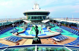 Cruising hypes entertainment aboard “Legend of the Seas”