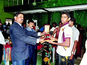 The Boys’ A Division Champions-Ananda College – Colombo