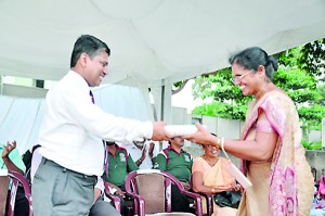 receiving gifts from Principal