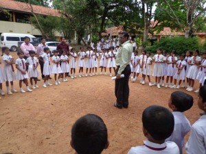 An activity based workshop conducted for students to motivate them.