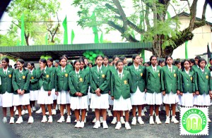 The Board of Prefects at the Kalutara Balika Walk