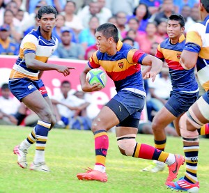 Trinity remains unbeaten in the ongoing schools rugby league tournament. 				- File pic