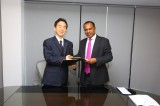 Pan Asia Bank welcomes President of Bansei Securities Co. Ltd.