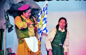 Best Actress and the Best Actress Third of state school drama festival