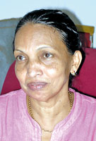 SLFUW President Col. Dr. Udula Krishnaratne.  Pic by Athula Devapriya