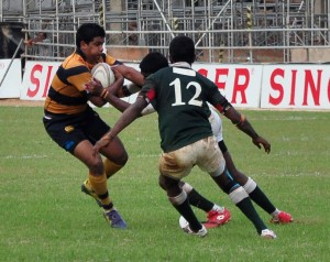 The Royal-Isipathana game for the Major Mailroy Fernando Trophy has never been a docile affair in the past. - Pic by Amila Gamage