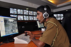 P1- SL Police CCTV controll room